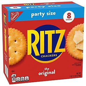 27.4-Oz RITZ Party Size Crackers (Original) $3.70 w/ Subscribe & Save