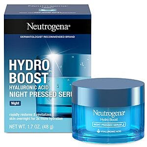 1.7-Oz Neutrogena Hydro Boost Night Pressed Serum $10.55 w/ Subscribe & Save