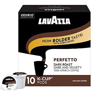 60-Count Lavazza Perfetto Dark Roast K-Cup Coffee Pods $16.80 w/ Subscribe & Save