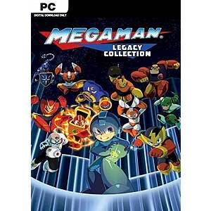 Mega Man Legacy Collection $2.09, Mega Man X Legacy Collection $5.49 & More (PC Digital Downloads)