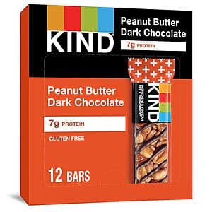 12-Count 1.4-Oz Kind Bar (Peanut Butter Dark Chocolate) $6.90 