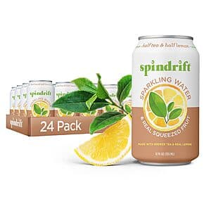 24-Count 12-Oz Spindrift Sparkling Water (Various Flavors) $14.20 w/ Subscribe & Save