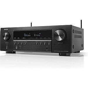 Denon 25% Off Select Refurbished: AVR-S760H 7.2 Ch. 75W 8K AV Receiver $224.25 & More + Free Shipping
