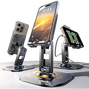 2-Pack LISEN Tripod Cell Phone Desktop Stand $7.80 