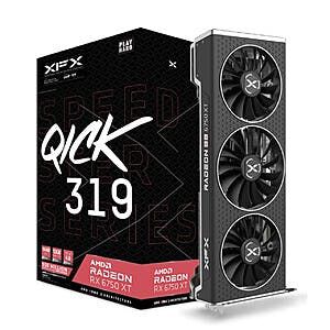 XFX Speedster QICK319 Radeon RX 6750 XT CORE 12GB Graphics Card $290 + Free Shipping