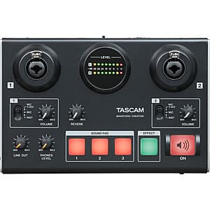 Tascam MiNiStudio Creator US-42B Podcast Studio Audio Interface $49 + Free Shipping