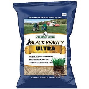 Jonathan Green (10323) Black Beauty Ultra Grass Seed - Cool Season Lawn Seed (25 lb) $61.04