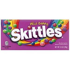 Select Walgreens Stores: Skittles & M&M's Movie Theater Box Candy 4 for $1.80 + Free Store Pickup ($10 Min.)