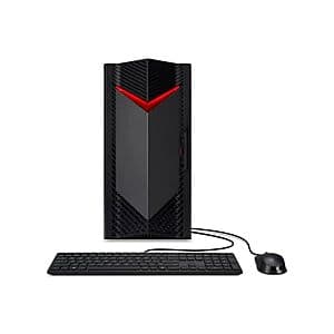 Acer Nitro 50 Gaming Desktop: i7-14700F, RTX 4060, 16GB RAM, 1TB SSD $800 + Free S/H w/ Prime