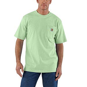 Carhartt Men's Loose Fit Heavyweight Short-Sleeve Pocket T-Shirt (9 colors) $10 + Free Shipping