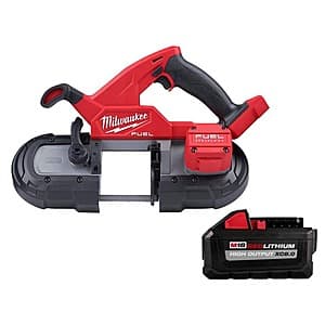 M18 FUEL 18V Lithium-Ion Brushless Cordless Compact Bandsaw w/FORGE 8 Ah Battery $265 + Free Shipping