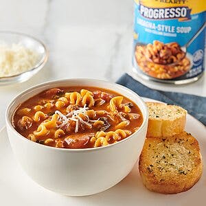 12-Pack 18.5-Oz Progresso Rich & Hearty Lasagna-Style Soup w/ Italian Sausage $18 w/ Subscribe & Save