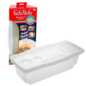 Prime Members: The Original Fasta Pasta Microwave Cooker w/ Lid & Built-in Strainer $13.50 + Free Shipping