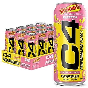 from $15.27 /w S&S: Cellucor C4 Energy Drink (16oz, Pack of 12)