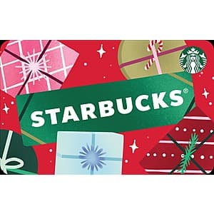 $5 Starbucks eGift Card (Email Delivery) $3.75 