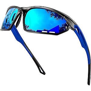 BIRCEN Polarized Adult Sport Sunglasses (Various Colors) $9.20 