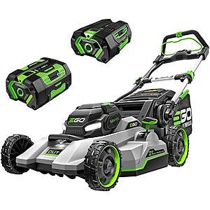 EGO Power+ 56V 21" Select Cut Cordless Self-Propelled Lawn Mower w/ 7.5 Ah ARC Lithium Battery & Rapid Charger (LM2135SP) + 5 Ah ARC Lithium Battery (BA2800T) $600 + Free Shipping