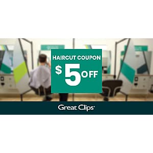 Great Clips Salon Coupon Offer: Haircut for the Family $5 Off (Valid thru 1/14/25)