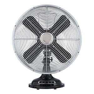 12" Better Homes & Gardens Retro Metal Oscillation Table Fan (various colors) From $15.20 + Free S/H on $35+