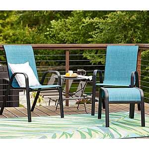 Sonoma Goods For Life Coronado Stacking Patio Chair (3 Colors) $13.16 + Free Store Pickup at Kohl's or F/S on Orders $49+