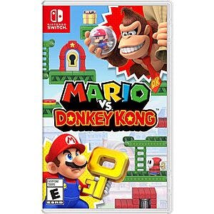 New QVC Customers: Mario vs. Donkey Kong (Nintendo Switch) $30 & More + Free S/H