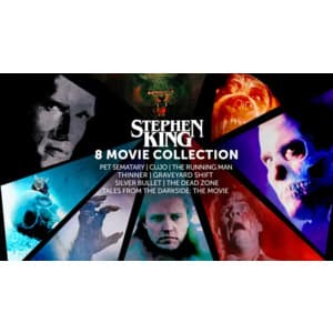 Stephen King 8-Movie Collection (Digital 4K/HD Films) $10 