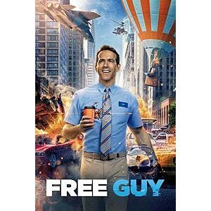 Free Guy (Ryan Reynolds) (2021) (4K UHD Digital Film; MA) $4.99 w/ Amazon Prime Membership via Amazon