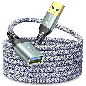 Prime Members: 10' Ainope USB-A Male to USB-A Female USB 3.0 Extension Cable $3.50 + Free Shipping