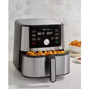 6-Qt Instant Pot Vortex Plus 6-in-1 Stainless Steel Air Fryer $50 + Free Shipping