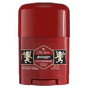 3-Count  0.5-Oz Men's Old Spice Red Collection Swagger Antiperspirant Deodorant + $5 Walmart Cash for $4.41 (Select Walmart Stores for Pickup / YMMV)