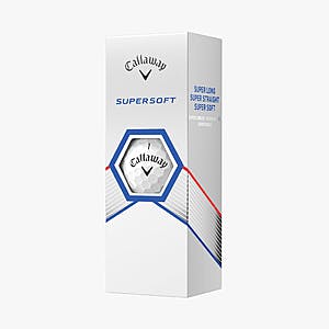 24-Pack Callaway Supersoft Golf Balls (White) $30 + Free Shipping