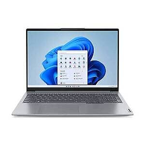 Refurb: Lenovo ThinkBook 16 G6 Laptop: i5-1335U, 16" 1200p Touch, 16GB DDR5, 512GB $395.60 + Free Shipping