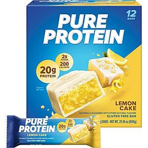 12-Count 1.76-Oz Pure Protein Bars (Various Flavors) from $12.60 w/ Subscribe & Save
