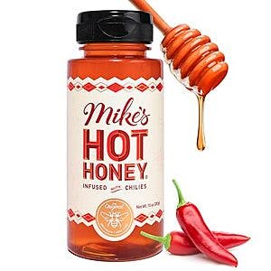 10-Oz Mike's Hot 100% Pure Honey Infused with Chili Peppers $6.25 w/ Subscribe & Save