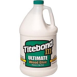 1-Gal Titebond 1416 III Ultimate Wood Glue $19.30 + Free Shipping w/ Prime