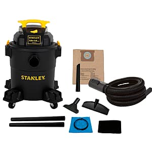 6 Gallon Stanley Wet/Dry Vacuum $45 + Free Shipping