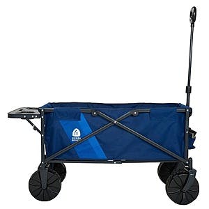 Sierra Designs Deluxe Collapsible Wagon (Blue, 180-lb Weight Capacity) $50 or Less + Free Shipping