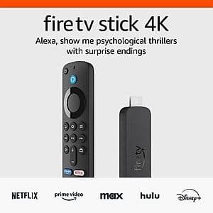 Amazon Fire TV Device Sale: Fire TV Stick 4K Max $33, Fire TV Stick 4K $22 & More