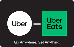 $100 Uber Gift Card (Email Delivery) $90