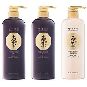 Costco Members: 3-Pack 26.3-Oz Daeng Gi Meo Ri Ki Gold Shampoo & Treatment Set $43 + Free Shipping