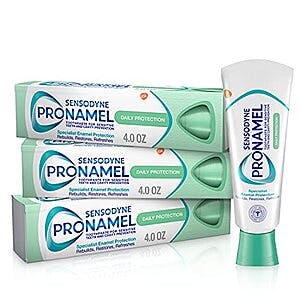 $11.24 /w S&S: 3-Pack 4oz Sensodyne Pronamel Toothpaste