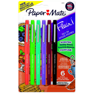 Select Walgreens Stores: 6-Count Paper Mate Flair 0.7mm Felt Tip Scented Pens $0.70 + Free Store Pickup on $10+