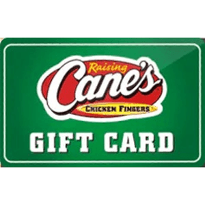 $50 Raising Cane's eGift Card (Email Delivery) $40 