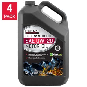 Costco Members: 4-Pk 5-Qt Kirkland Signature Full Synthetic Motor Oil (various) $64 each + Free Shipping