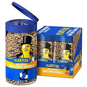 4-Pack 5.85oz PLANTERS Pop & Pour Dry Roasted Sunflower Seeds $6 w/ Subscribe & Save