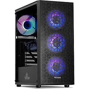 Yeyian Yumi Gaming Desktops: i5 12400F, RTX 4060, 16GB DDR4, 1TB SSD $625 & More w/ Zip Checkout + Free S&H