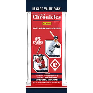 Sports Trading Cards: Panini Chronicles Baseball Fat Pack (2023) $5 & More + Free Shipping