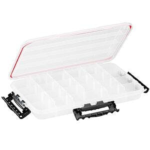 Plano Waterproof 3700 Stowaway Tackle Box (14" X 9" X 1.875") $7.10 