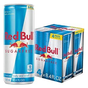 4-Pack 8.4-Oz Red Bull Energy Drink (Various) $4.20 w/ Subscribe & Save