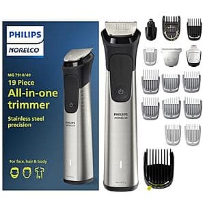 Philips Norelco Series 7000 Multigroom Men's Rechargeable Electric Trimmer $35 + Free Shipping